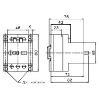 Пускатель электродвигателя ручной Benedict MU25-10 PN683414