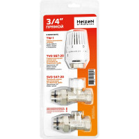 Комплект для подключения радиатора Heizen прямой, Ду20 BL-DUB20