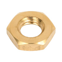 Шестигранная гайка DINFIX DIN 439, латунь, М10, 50 шт. 00-0004777