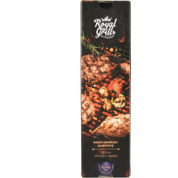 Набор двойных шампуров ROYALGRILL 32.5 см, 6 шт/уп + сумка 80-303