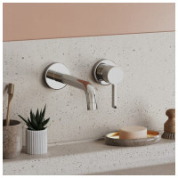 Смеситель для раковины Брера встраиваемый Paini хром 74CR208