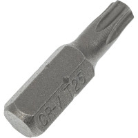 Бита вставка TORX T25, 25 мм, 10 шт, 1/4" Airline ATAR031