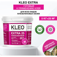 Клей готовый для флизелиновых обоев КLEO EXTRA 5 кг 191 EXTRA 5 кг