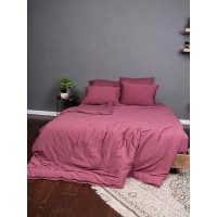 Пододеяльник KUPU-KUPU VIOLETT 220x200, трикотаж, марсала меланж KPM-22/марсала меланж