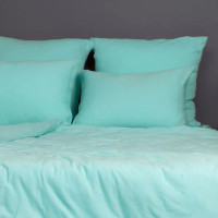 Пододеяльник KUPU-KUPU VIOLETT 220x200, трикотаж, бирюзовый KPV-22/бирюзовый