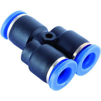 Фитинг цанговый пластиковый Y-образный 10 мм, 5 шт Harrison HRS-PY10/5