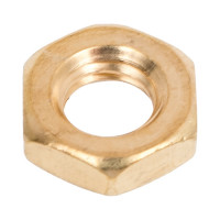 Гайка шестигранная DINFIX DIN 439, Латунь М6 (10 шт) 00-0004766