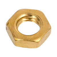 Гайка шестигранная DINFIX DIN 439, Латунь М5 (10 шт) 00-0004761
