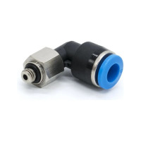 Фитинг цанговый L-образный с наружной резьбой M5, 5 шт Harrison HRS-PL6M5/5