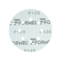 Диск на пленочной основе FILM Plus 125 мм, 8 отверстий, P 120, 100 шт Formel 22751123120