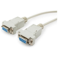 Кабель 0-модемный Cablexpert 9F/9F, Pro, 3.0м, пакет, CC-134-10-N