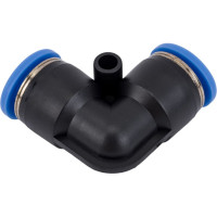 Фитинг цанговый пластиковый L-образный 10 мм, 10 шт Harrison HRS-PUL10/10