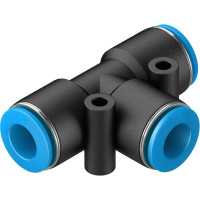 Фитинг цанговый пластиковый T-образный переходной 6-4 мм, 5 шт Harrison HRS-PTG64/5