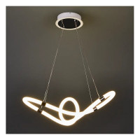 Подвесной светильник Freya Fancy Белый и Хром FR6059PL-L47W