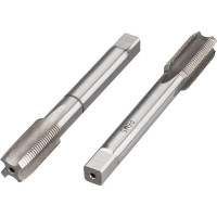 Метчик CNIC 1/4" BSF 55гр 9ХС дюймовый, ручной, к-т из 2-х шт. 26 ниток/дюйм 45922