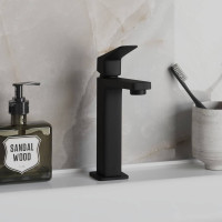 Смеситель для раковины Paini Bari черный 32942