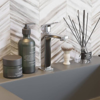 Смеситель для раковины Paini Bari хром 32941