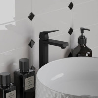 Смеситель для раковины Paini Bari высокий, черный 32994