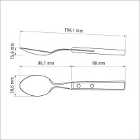 Ложка столовая Tramontina Polywood 21103/490-TR