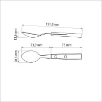 Ложка чайная Tramontina Polywood 21107/470-TR