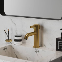 Смеситель для раковины Paini Brera золотой, покрытие PVD 60020