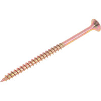 Саморез универсальный МЕТАЛЛСЕРВИС 5x80 мм, желтый цинк, 100 шт. МС 1268383