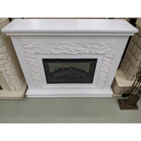 Каминокоплект InterFlame Сиена ЕС c эл. вставкой FOTON 26 LED FXL белый