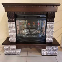 Каминокомплект InterFlame Экстер КАВКАЗ Панорамик06-25 LED F/X Panoramic25 дуб