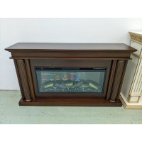 Каминокомплект InterFlame Элегант Ареал40 темный дуб Элеганс с FREESPACE40 темный дуб