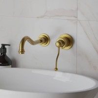 Смеситель для раковины Paini Duomo встраиваемый, старая бронза 60963