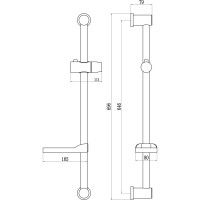 Душевая штанга Fmark FS90666H
