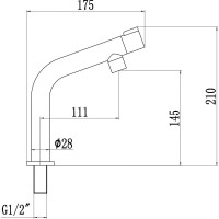Смеситель моно Fmark FS12211