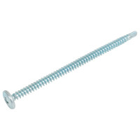 Саморез с прессшайбой МЕТАЛЛСЕРВИС 4,2x75 со сверлом, цинк, 4 шт. МС 1271114