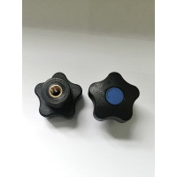 Лепестковая ручка UnitMC с вставками синего цвета M8 100208 M8x40