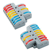 Разветвительная клемма универсальная монтажная, 3х9 проводов, General Lighting Systems GTER7-39, упаковка, 20 шт, 800498