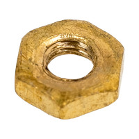 Гайка шестигранная DINFIX DIN 439, Латунь М2 (1 шт) 00-0004738
