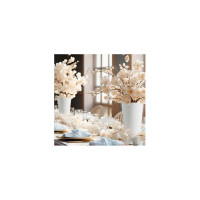 Кашпо Szemek X50 BRATEK PREMIUM d19 см, h32 см, белый 071376