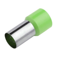 Наконечник-гильза General Lighting Systems НГИ1 GNGI-E-6-18-50 Светло-зеленый, 50 штук 476256