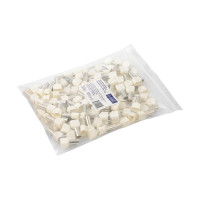 Наконечник-гильза General Lighting Systems НГИ2 GNGI-E2-2x10-14-50 Слоновая кость, 50 штук 476273