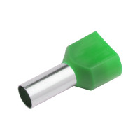 Наконечник-гильза General Lighting Systems НГИ2 GNGI-E2-2x16-14-50 Зеленый, 50 штук 476274