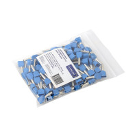 Наконечник-гильза General Lighting Systems НГИ2 GNGI-E2-2x2,5-12-50 Синий, 50 штук 476270