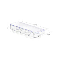 Контейнер для яиц IDEA для холодильника, с крышкой М 1582