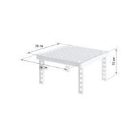 Стойка IDEA ХАКУ квадратная, белый М 2749