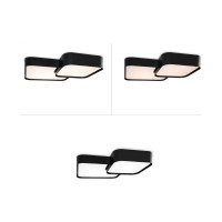 Потолочный светильник Freya Square Черный FR6095CL-L84B