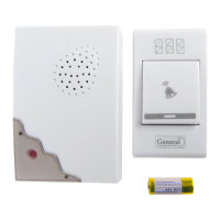 Звонок беспроводной General Lighting Systems GDB-B-004 на батарейках 800655
