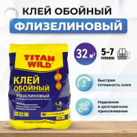 Обойный флизелиновый клей TITAN WILD пакетик 200 Б/И TWF200SP