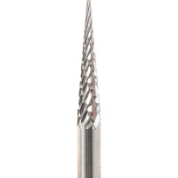 Бор-фреза твердосплавная форма M(SKM) 3.0x12x38 мм, S=3 мм, HM H-Tools 116051HT