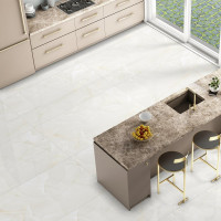 Керамогранит Realistik Predo Onyx бежевый, под мрамор 60x120, 1,44 кв.м Predo120, Realistik
