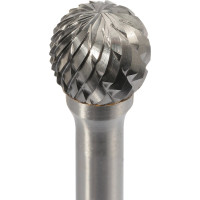 Бор-фреза твердосплавная H-Tools форма D(KUD) 10.0x9x50 S=6мм HM 116043HT