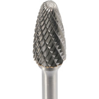 Бор-фреза твердосплавная форма F(RBF) 16.0x25x65 мм, S=6 мм H-Tools HM 116034HT